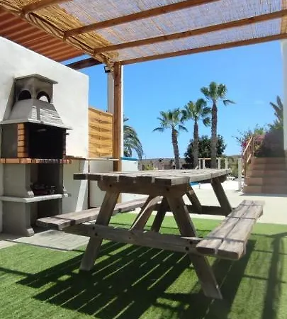 Campomar Pension Los Escullos Buitenkant foto